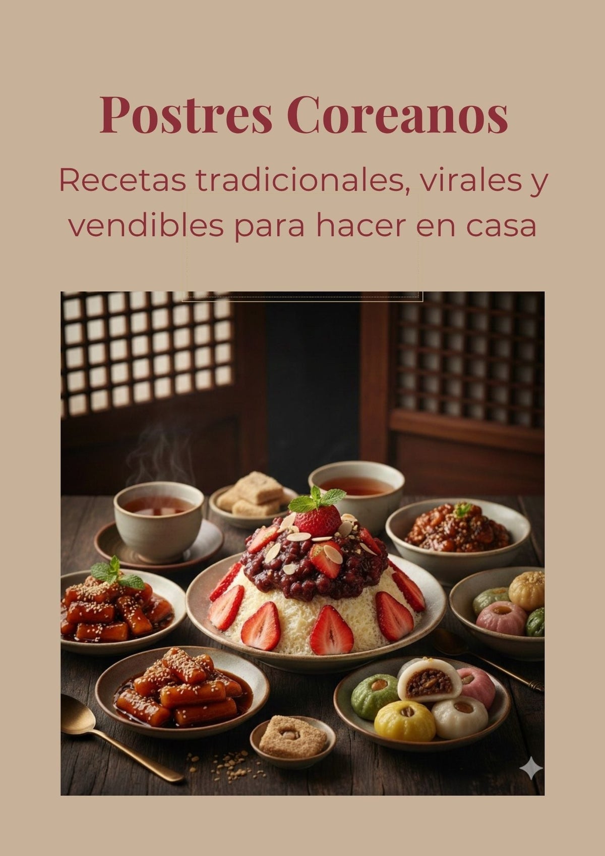 Postres Coreanos: Ebook con 15 Recetas Paso a Paso | Seoul Sweet Lab